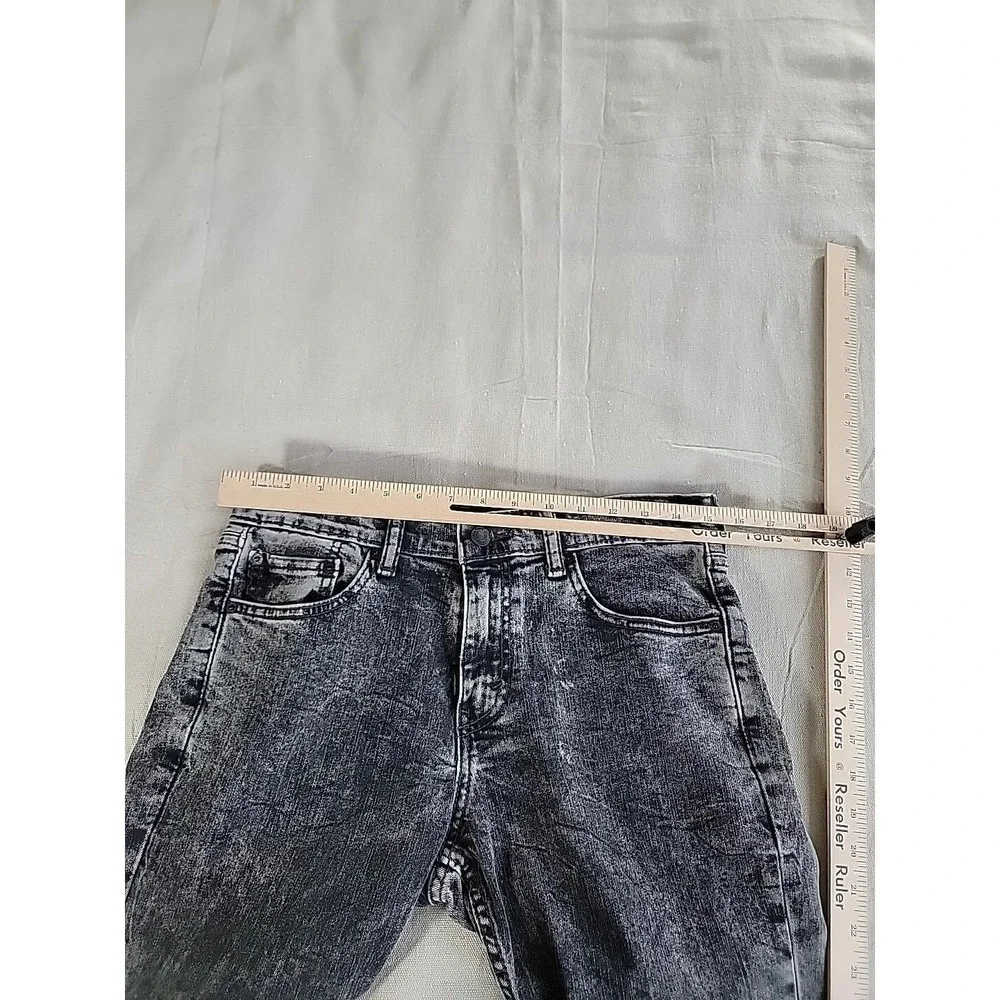 Levis 511 Jeans Mens 30 31x31 Black Raw Stretch Denim Mid Rise